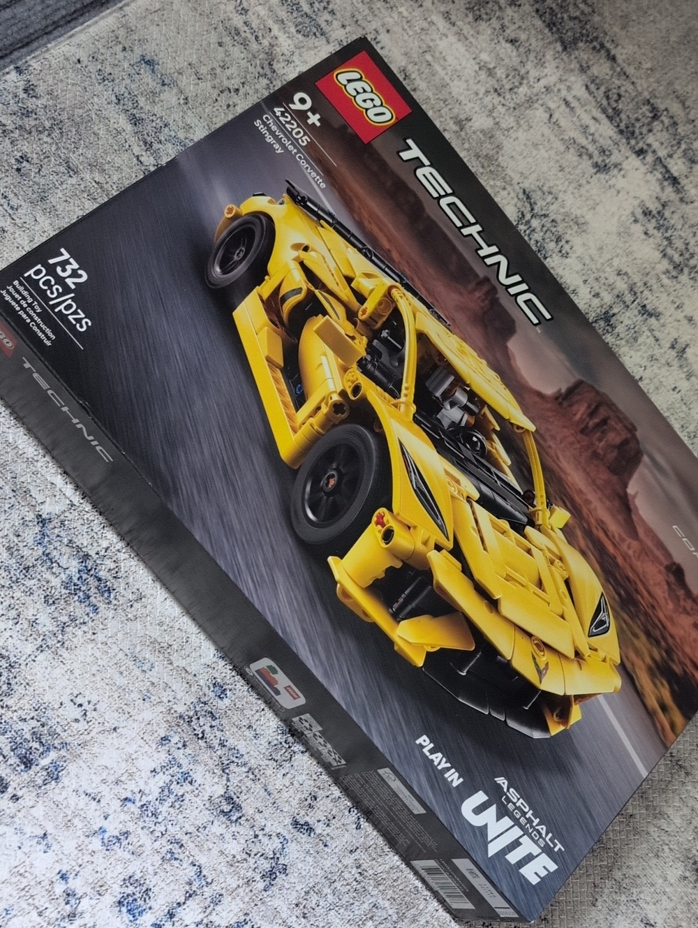 Factory Sealed Lego Technic 42205 Chevrolet Corvette Stingray
